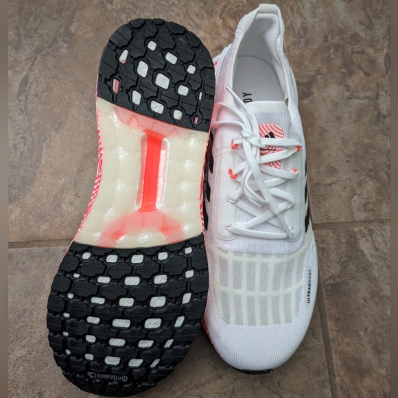 Adidas UltraBoost S.RDY Tokyo Running Shoes FX0031 Men Boost White Orange - Picture 7 of 10